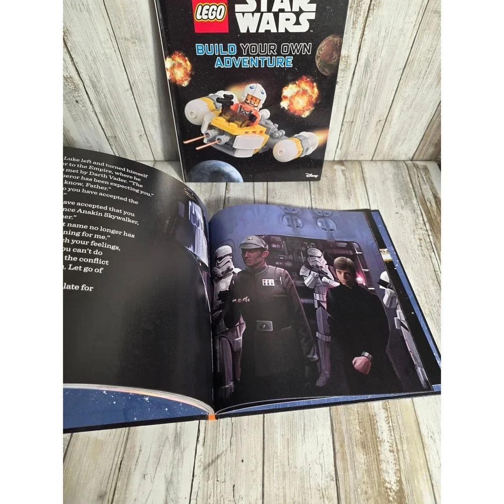 LEGO Star Wars Build Your Own Adventure/ Read-Along Storybook CD Treasury Bundle
